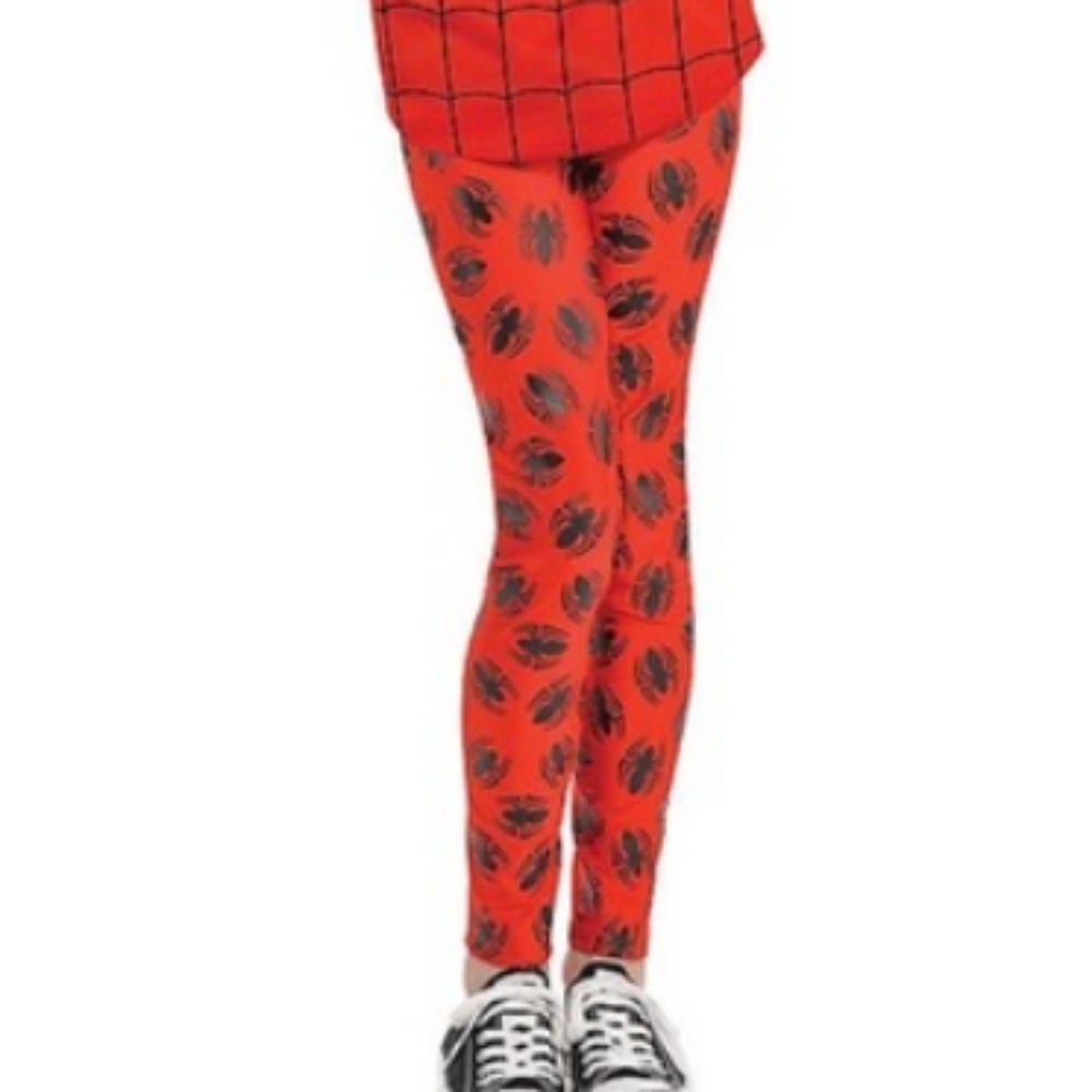 Marvel custom Spiderman Spidergirl Leggings NWT
